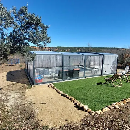 La Lumbre: Encanto Con Piscina Todo El Ano Castillejo de Mesleon