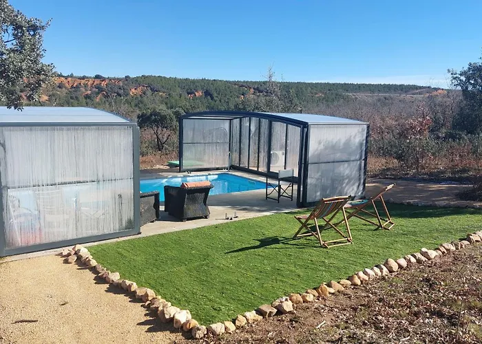 La Lumbre: Encanto Con Piscina Todo El Ano Villa Castillejo de Mesleón